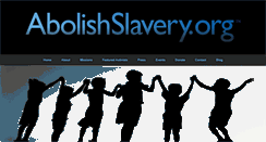 Desktop Screenshot of abolishslavery.org