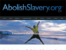 Tablet Screenshot of abolishslavery.org